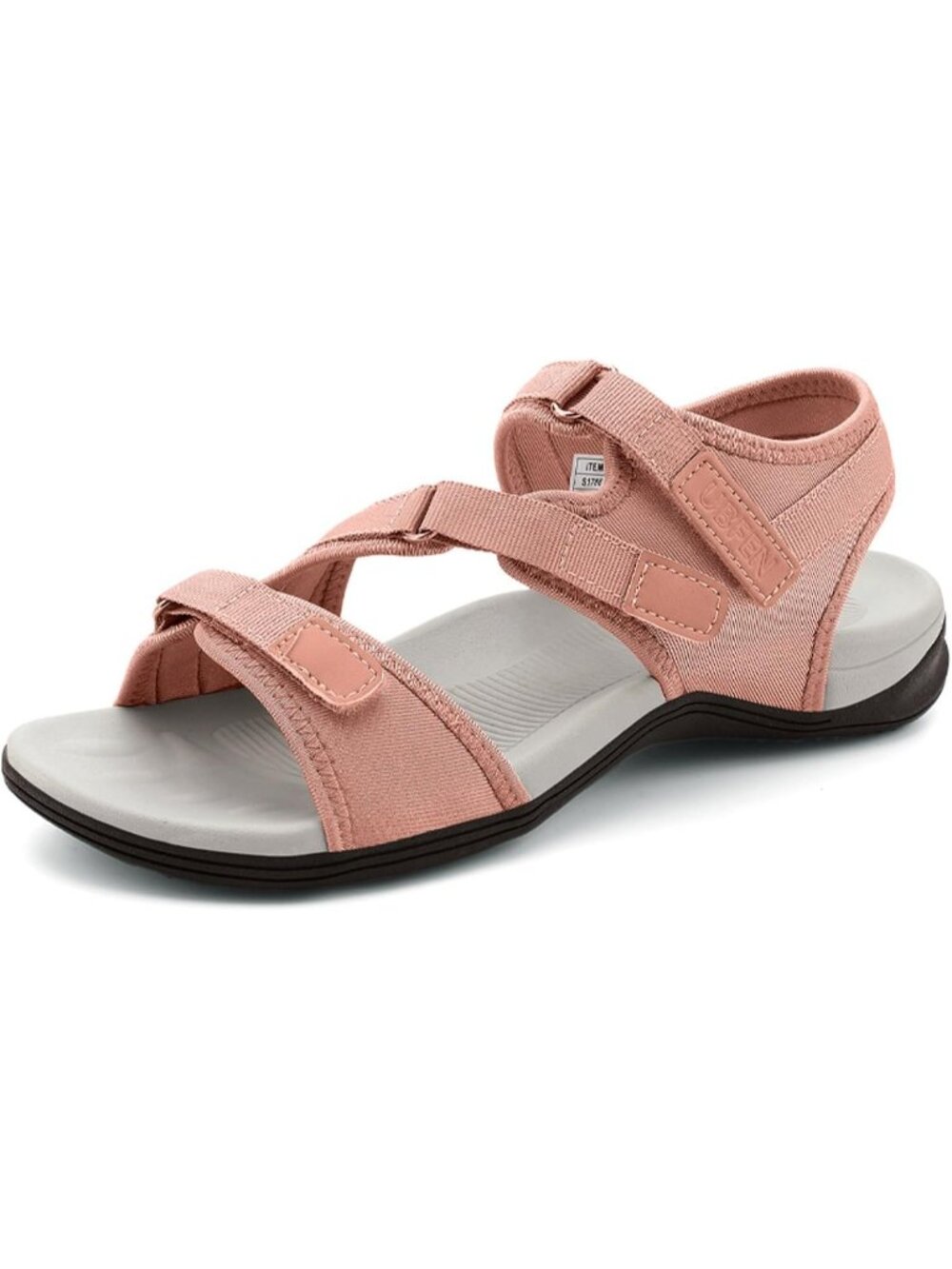 Women's Pink Hiking Comfort Sport Walking Sandals Outdoor Athletic Sandals